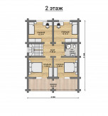 Дом из бревна VZ-149 